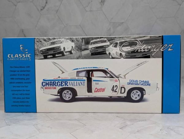 Classic Carlectables 1:18 1971 Bathurst Works Entry E38 R/T Charger Model Car - BP365193 - Image 3