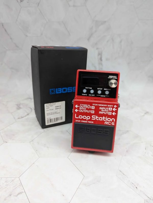 BOSS Loop Station Guitar Effects Pedal (RC-5) - BP367200