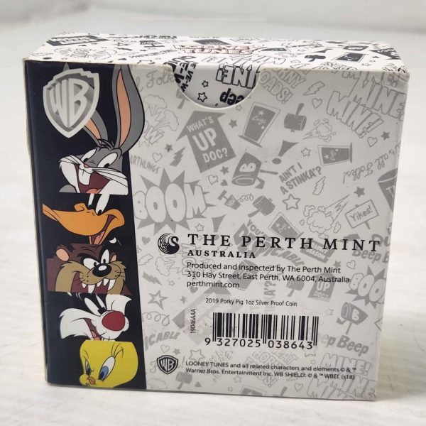 UNISEX SILVER LOONEY TUNES COIN #GN361325 - Image 12