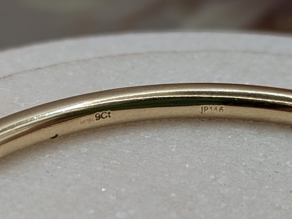 Ladies 9CT Yellow Gold Bangle (29.0gms) - BP321458 - Image 8