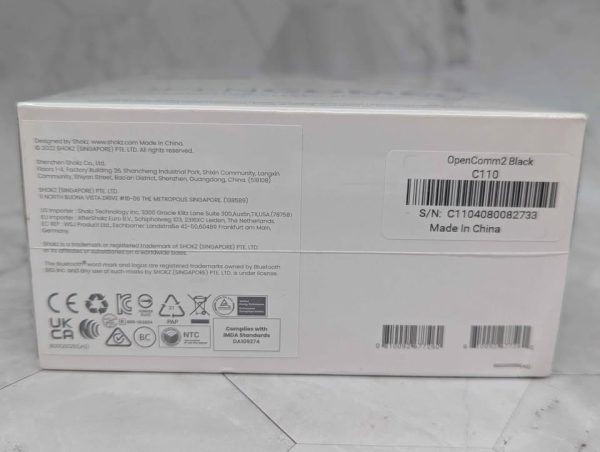 Sealed SHOKZ OpenComm2 Bone Conduction Stereo Bluetooth Headset - BP375435 - Image 6