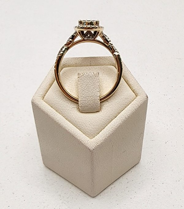 Ladies 9CT Tear Drop Diamond Ring - IP354622 - Image 17