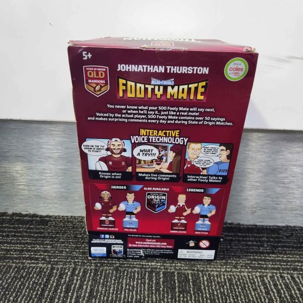 MICRO-FIGURE FOOTY MATE JOHNATHAN THURSTON (COLLECTABLE) #GN374221 - Image 8