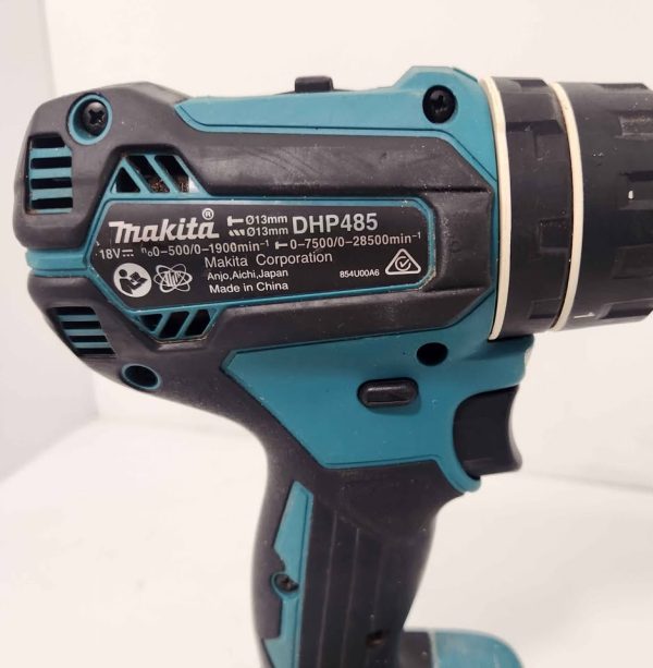 MAKITA DHP485 18V BRUSHLESS HAMMER DRILL WITH 4AH BATTERY #GN372857 - Image 9