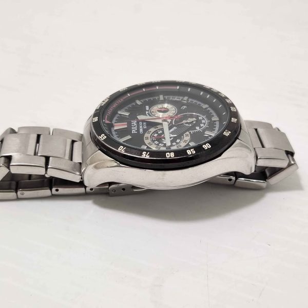 MENS SILVER PULSAR WATCH #GN311344 - Image 9