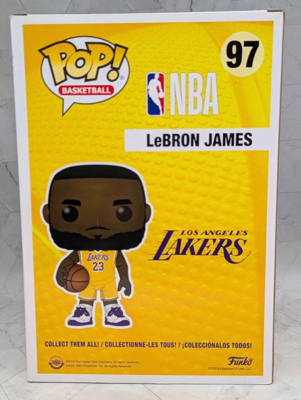 Pop! Basketball LeBron James Giant Vinyl Figure #97 - BP375464 - Image 5