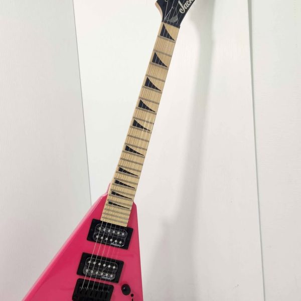 JACKSON JS SERIES GUITAR IN NEON PINK #GN373509 - Image 14