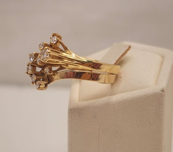 Valuated 18CT Yellow Gold Diamond Bridal Set - IP296450 - Image 8