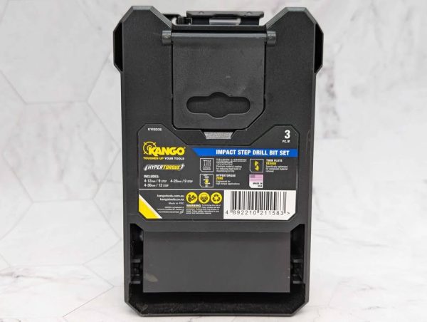 Sealed Kango 3 Pce Impact Step Drill Bit Set (Metal) - BP371116 - Image 4