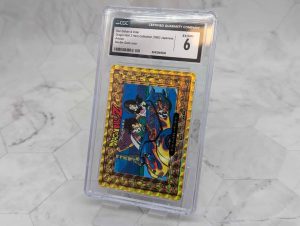 CGC Graded DragonBall Z Son Gohan & Videl Hero Collection 1993 Card (EX/NM 6) - BP374167