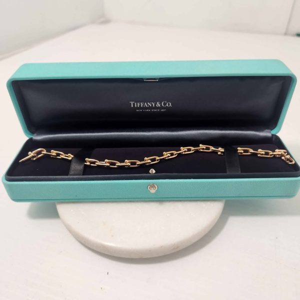 LADIES 18CT ROSE GOLD TIFF & CO BRACELET #GN356944 - Image 11