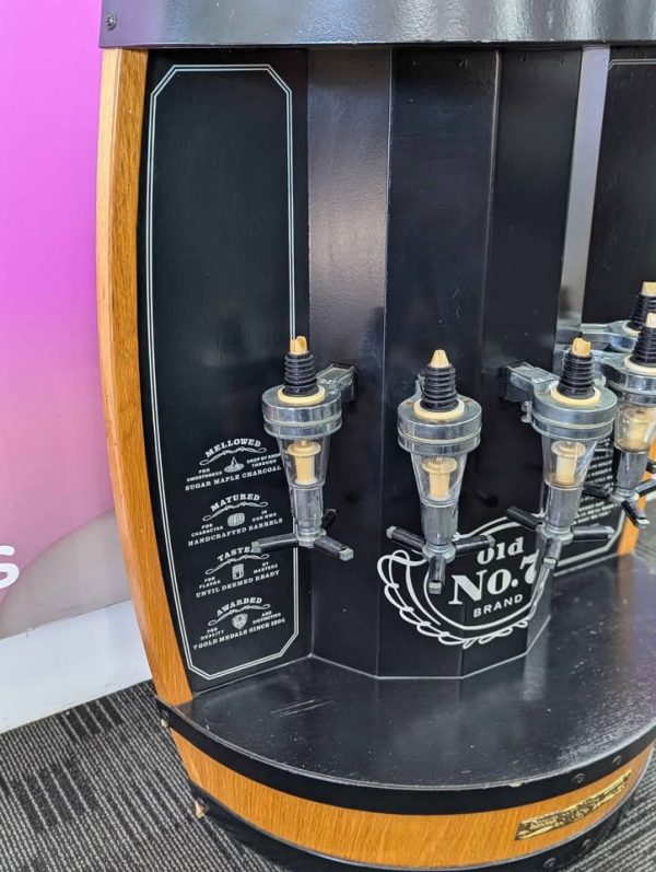 Jack Daniel's 5-Tap Spirit Dispenser Barback Setup - BP360353 - Image 3