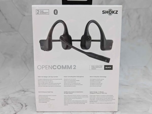 Sealed SHOKZ OpenComm2 Bone Conduction Stereo Bluetooth Headset - BP375435 - Image 3