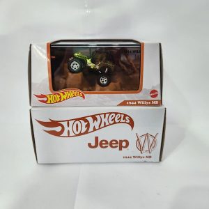Hot Wheels 1944 Willys MB Jeep Toy Car #GN366723