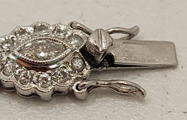 Valuated 18CT White Gold and Diamond Bracelet - IP304967 - Image 18