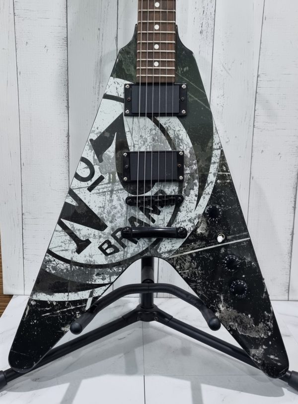Jack Daniels Special Edition Flying V Guitar TW354482 - Image 10