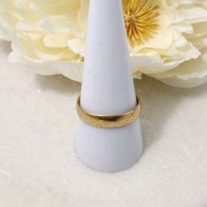 MENS 18CT YELLOW GOLD RING #GN367814