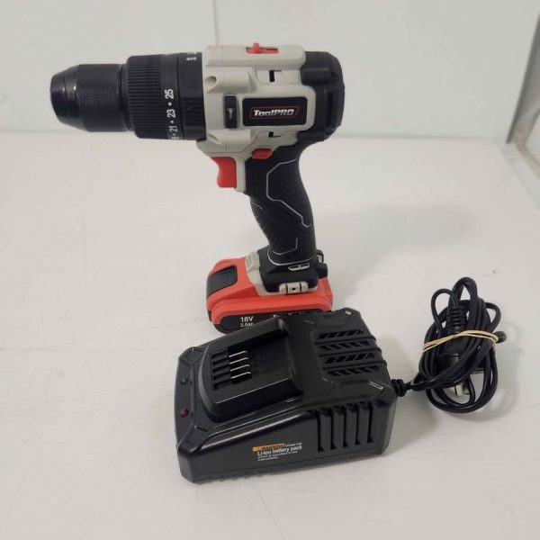 TOOL PRO HAMMER DRILL WITH 2.0AH BATTERY #GN373815 - Image 12