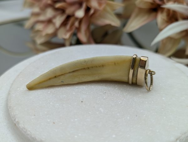 Mens 18CT Yellow Gold Tooth Pendant (14.3gms) - BP373715 - Image 2