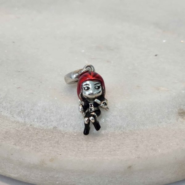 BLACK WIDOW MARVEL PANDORA CHARM #GN343762-5 - Image 7