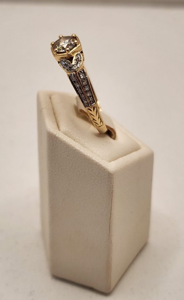 Valuated Ladies 14CT Yellow Gold Diamond Ring - IP332932 - Image 13