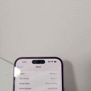Apple iphone 16 plus mobile phone (Pink) #GN368949