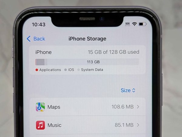 Apple iPhone 11 128GB (MWM52X/A) - BP370422 - Image 8