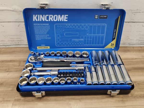 Kincrome 54 Piece Metric and Imperial Socket Set TW364096 - Image 6