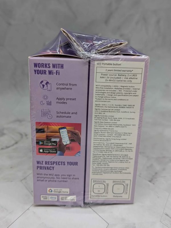 Sealed Wiz Smart 2M LED Strip w/Button, Remote & Extensions - BP371779 - Image 5