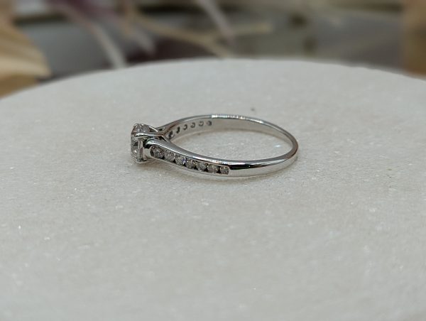 Lady's 18CT White Gold and Diamond Engagement Ring (2.57gms) - BP302647 - Image 5