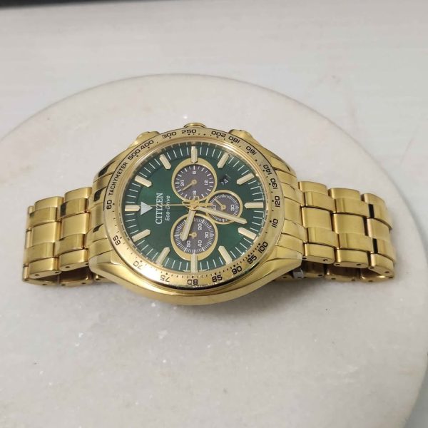 MENS GOLD CITIZEN WATCH #GN337759 - Image 13