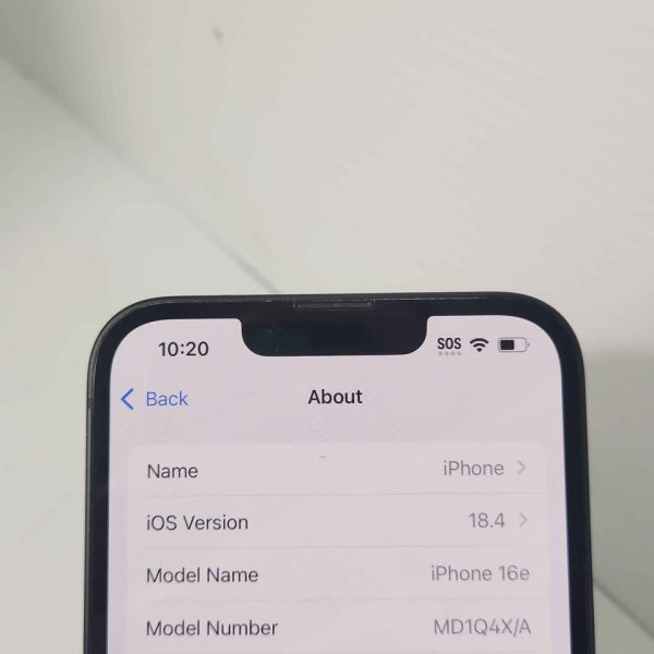 APPLE IPHONE 16E MOBILE PHONE  @GN367073 - Image 8