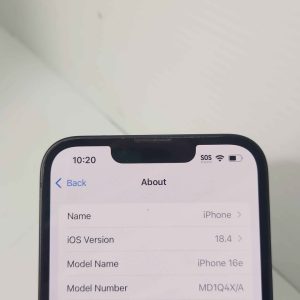 APPLE IPHONE 16E MOBILE PHONE  @GN367073