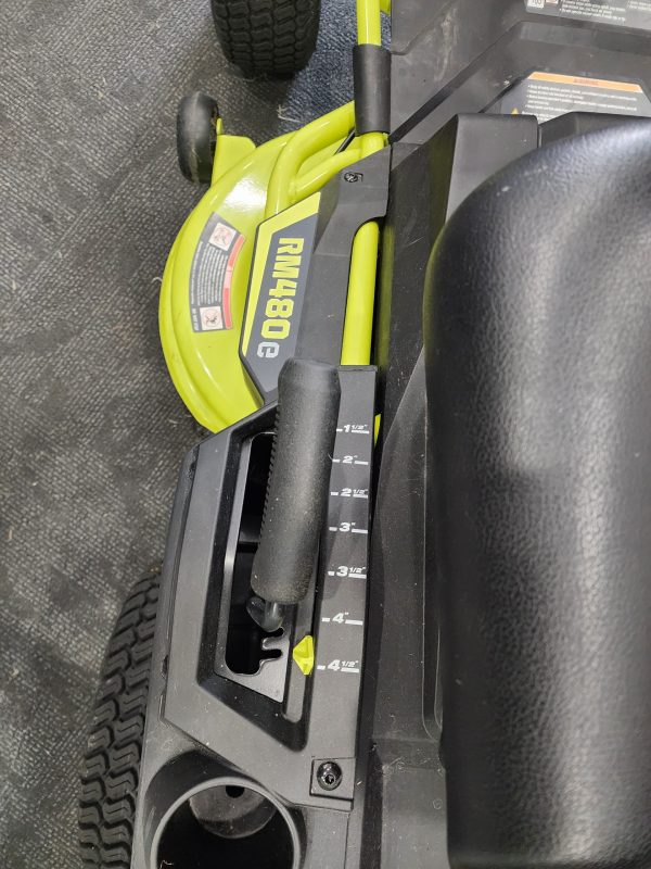 Ryobi 48V 38" 75Ah Brushless Ride-On Lawn Mower (RM480e) - IP374170 - Image 9