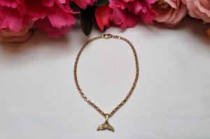 9ct Yellow Gold Dolphin Charm Bracelet TW354564