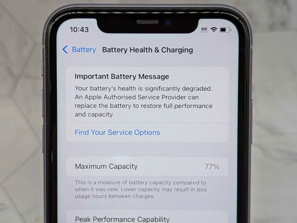 Apple iPhone 11 128GB (MWM52X/A) - BP370422 - Image 9