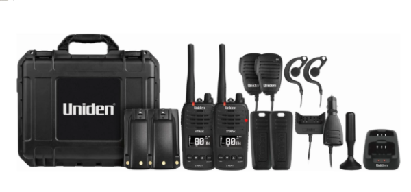 Uniden XTRAK50-2TP 5 Watt UHF Waterproof Handheld Radio Set - IP375506 - Image 5