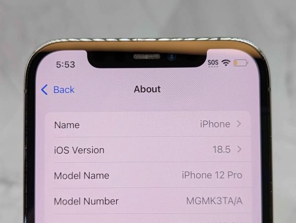 Apple iPhone 12 Pro 128GB (MGMK3TA/A) - BP375283 - Image 8