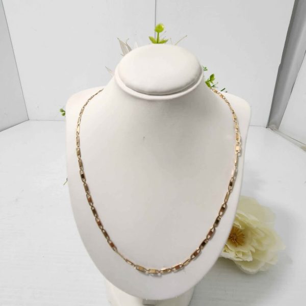 LADIES 9CT YELLOW GOLD NECKLACE #GN368989 - Image 8