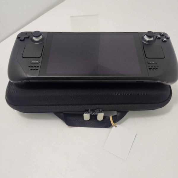 VALVIE CONSOLE/STEAM DECK WITH CASE AND CHARGER #GN375292 - Image 7