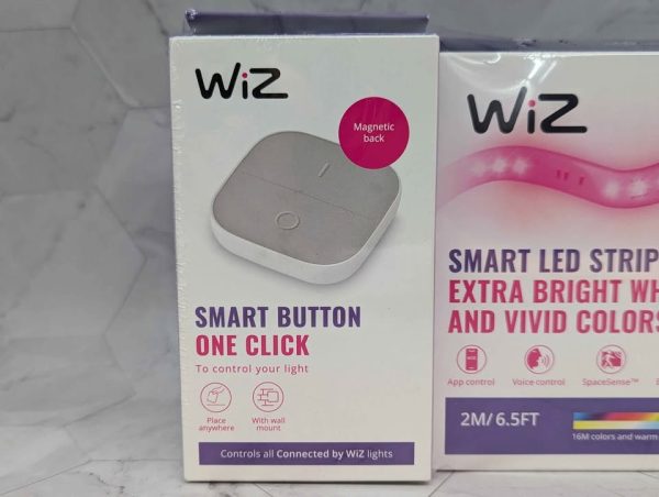 Sealed Wiz Smart 2M LED Strip w/Button, Remote & Extensions - BP371779 - Image 2