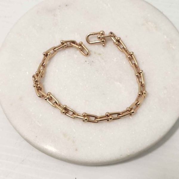 LADIES 18CT ROSE GOLD TIFF & CO BRACELET #GN356944 - Image 16