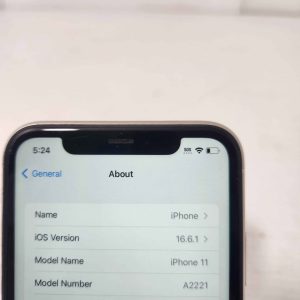 APPLE IPHONE 11 MOBILE PHONE #GN372897