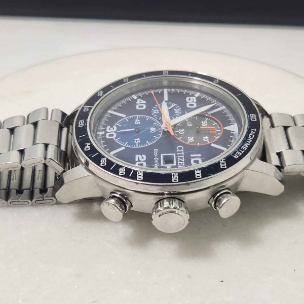 MENS BLUE CITIZEN WATCH #GN362738 - Image 8