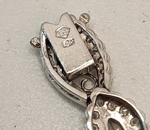 Valuated 18CT White Gold and Diamond Bracelet - IP304967 - Image 7
