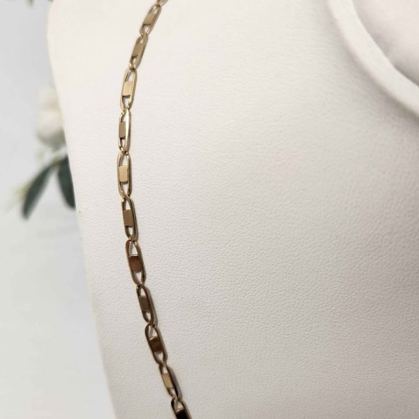 LADIES 9CT YELLOW GOLD NECKLACE #GN368989 - Image 2