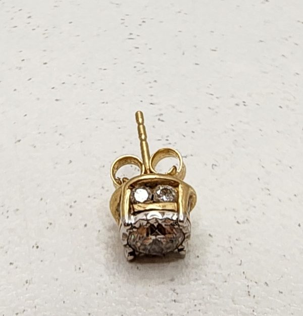 One Only Valuated 14CT Yellow Gold Diamond Earring - IP313397 - Image 16