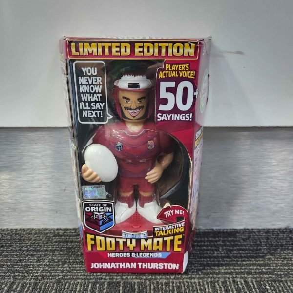 MICRO-FIGURE FOOTY MATE JOHNATHAN THURSTON (COLLECTABLE) #GN374221