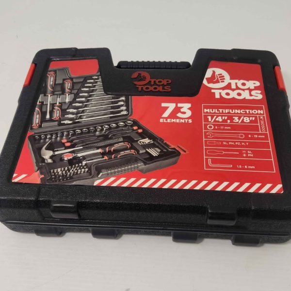 TOP TOOL KIT 73 PIECE SET #GN367800 - Image 5