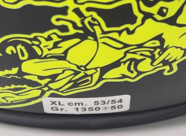 M2R MOTORBIKE HELMET XL 53-54CM #GN372810 - Image 15